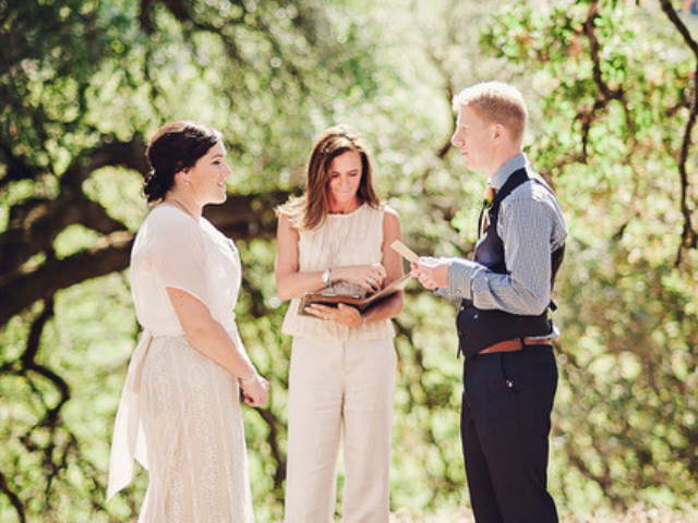 Sonoma Elopement Ceremony