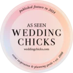 As Seen on Wedding Chicks"