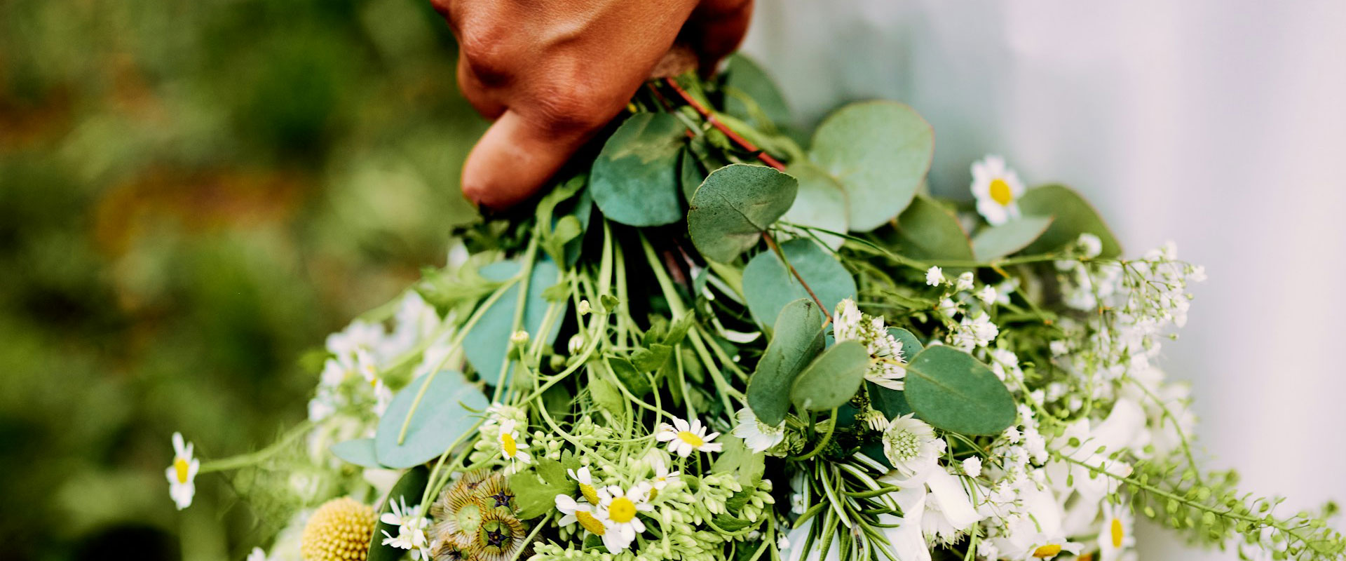 simple wedding boquet